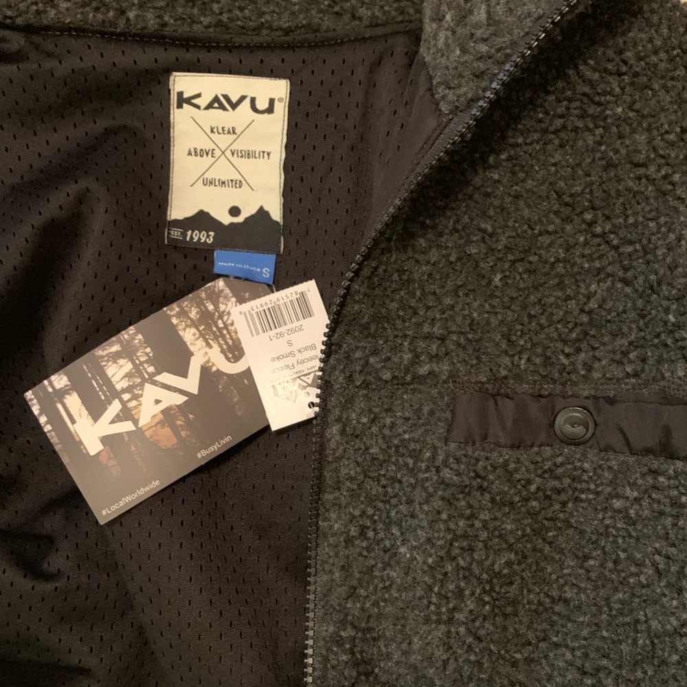 Never Worn, New with Tags Kavu Zip-Up Jacket